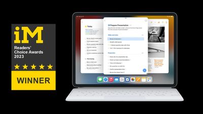 Things 3 is the ’Best app for Apple devices’ winner of the iMore Readers' Choice Awards 2023