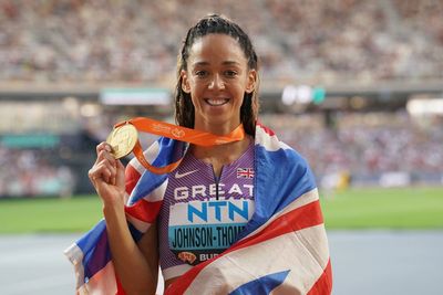 Katarina Johnson-Thompson’s world title ‘just one step on comeback journey’