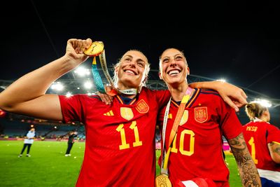 World Cup win marred by celebratory kiss