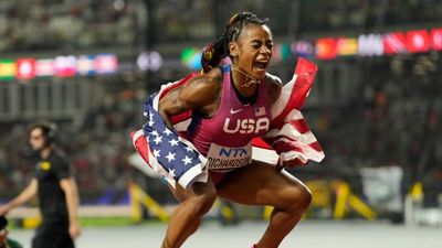 Watch Sha’Carri Richardson’s Emotional Reaction After Winning Gold