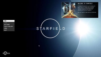 Why people are talking about Starfield's start screen: Gaming's latest Twitter dust-up, explained