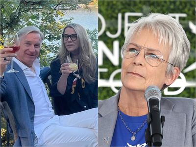 Jamie Lee Curtis and Paul Feig lead reactions to shooting of California store owner over Pride flag