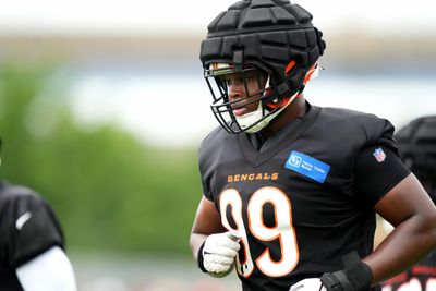 Bengals rookie Myles Murphy returns to practice with a bang