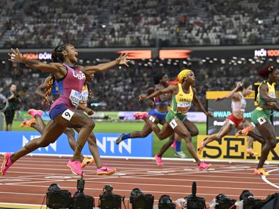 Sha'Carri Richardson stamps a comeback with a 100-meter world title