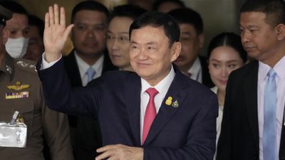 Former Thai leader Thaksin jailed after return from exile