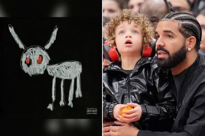 Drake proudly reveals son Adonis, 5, designed the cover art for his new album