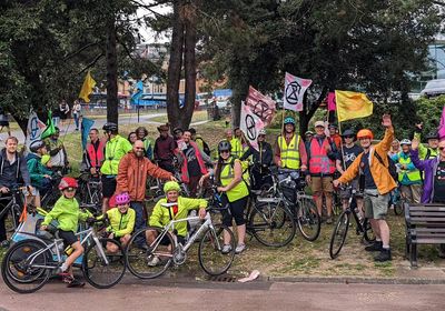 Introducing Cycling Rebellion, Extinction Rebellion's two-wheeled cousin