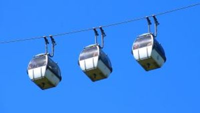 Children trapped 900ft in the air in Pakistani cable car emergency