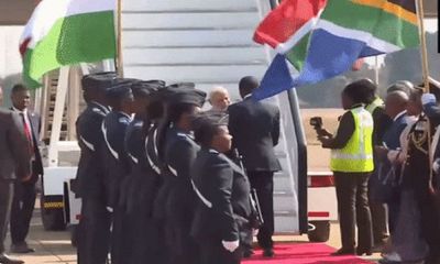 PM Modi arrives in South Africa for 15th BRICS Summit