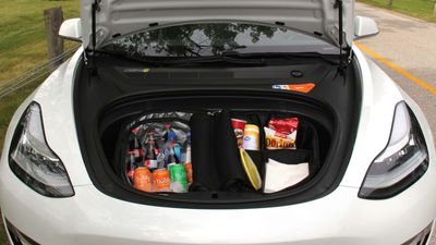 Supercharge Your Tesla Road Trips With A Custom-Made Cooler For The Frunk!