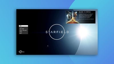 Is the Starfield start screen design really that bad?