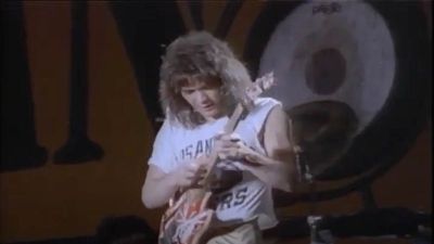 Watch Van Halen’s incendiary 1984 Monsters Of Rock set – and Eddie’s 10-minute guitar solo – at Castle Donington as pro-shot footage emerges online