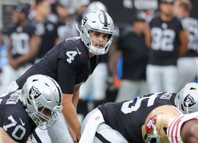 The Raiders have a backup quarterback battle brewing in 2023
