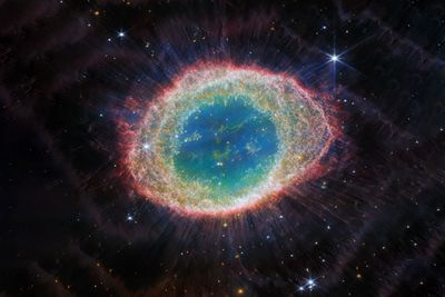 Ring Nebula revealed by Webb telescope