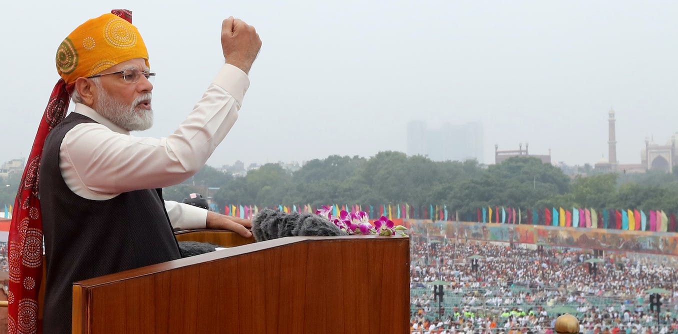 speech given by narendra modi on independence day 2025