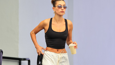 Hailey Bieber proves this Y2K trouser trend is here to stay, and we're not mad about it