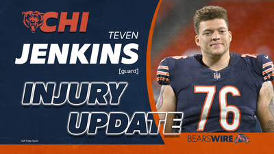 Bears HC Matt Eberflus provides update on injured Teven Jenkins