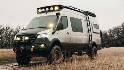 Mercedes Sprinter Camper Is A $500K Overlander With 11-Inch Lift