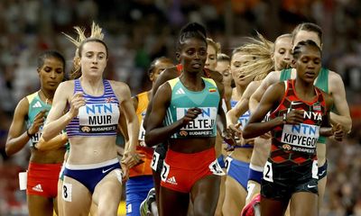 Hudson-Smith takes 400m record into final but Muir fades to sixth in 1500m