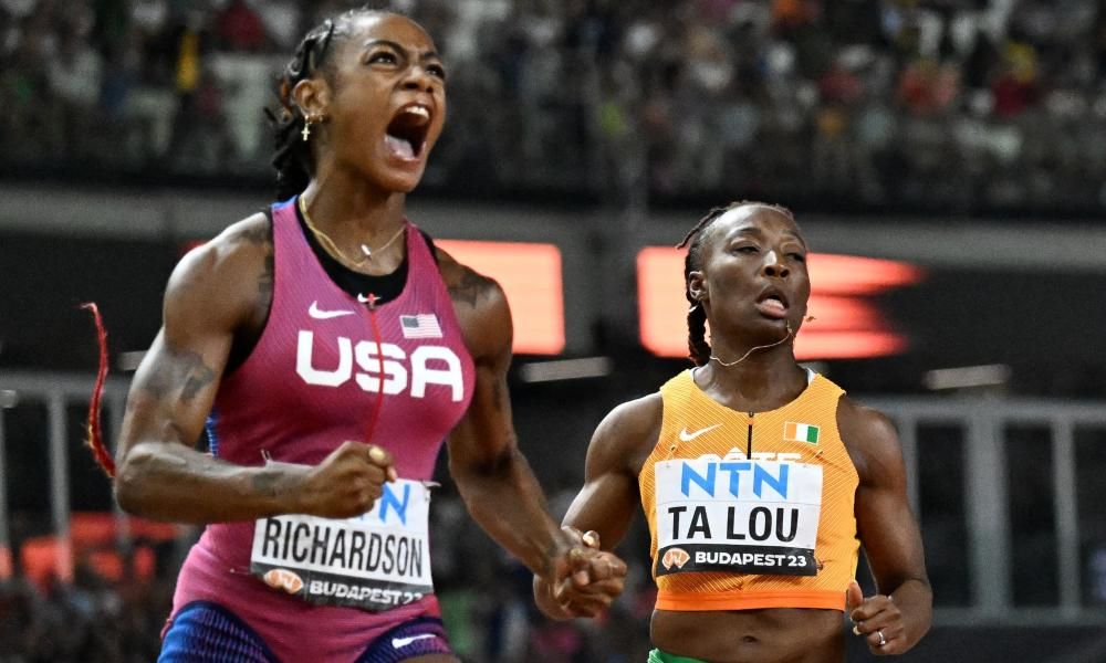 Sha’Carri Richardson looks like a champion made better…