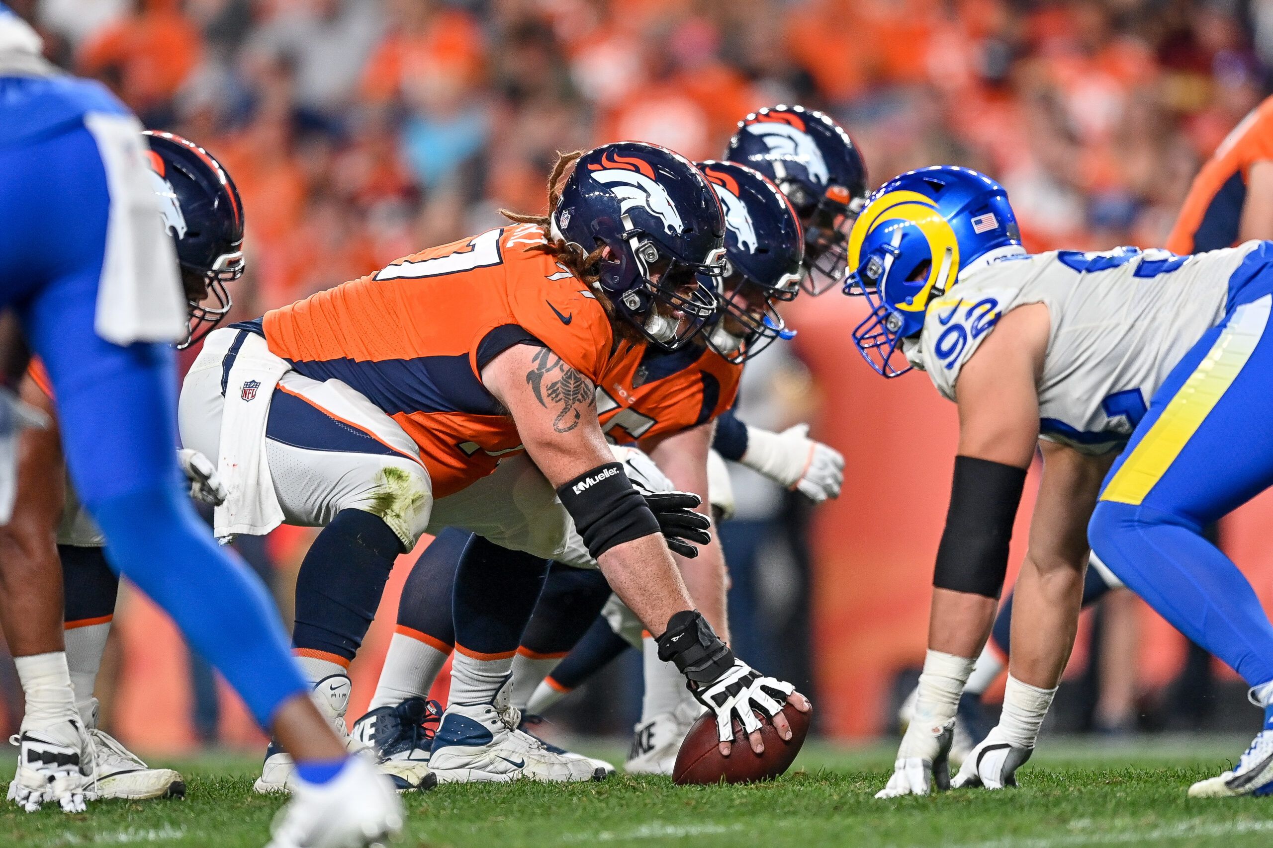 Van Jefferson gets into scuffle with Broncos DB during practice