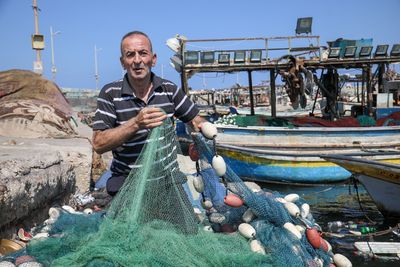 Gaza fisherfolk can only ‘dream of fishing freely’ under Israel’s blockade