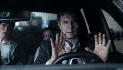 ‘Retribution’ traps Liam Neeson in his car for a stilted high-speed thriller