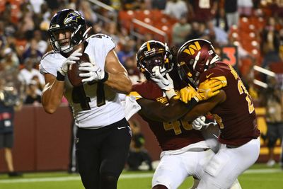 Studs and duds from the Ravens preseason loss to Commanders