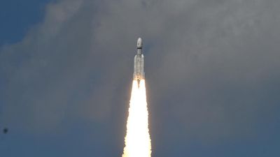 One giant step: Moon race heats up