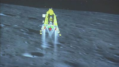 Indian spacecraft makes history after landing on Moon’s south pole