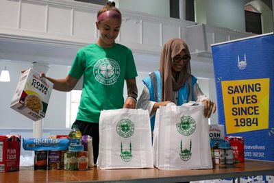 Scottish football club partners with Islamic charity to feed families