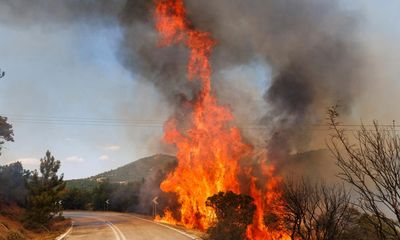 Firefighters in Greece tackle more than 200 wildfires in 48 hours