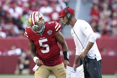 Kyle Shanahan doesn’t sound eager to trade QB Trey Lance