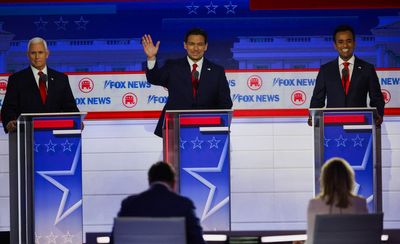 Horrified reaction to climate change denial by candidates at Republican debate