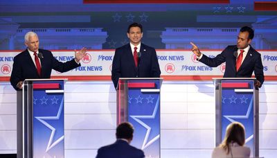 Trumpless GOP debate still offers plenty of drama and fireworks as eight do battle in frontrunner’s absence