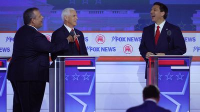 Republican candidates square off without front-runner Trump in first primary debate