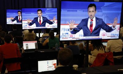 Combative Vivek Ramaswamy emerges as surprise focal point of GOP debate