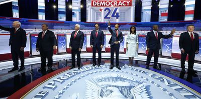 8 GOP candidates debate funding to Ukraine, Trump's future and -- covertly, with dog whistles -- race