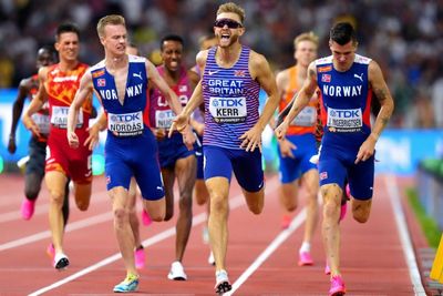 Scotland's Josh Kerr wins stunning 1500m gold at World Championships