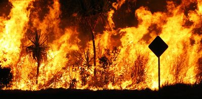 Bushfires focus public attention on climate change for months, but it's different for storms and floods