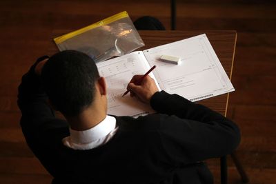 GCSE top grades fall in NI but remain above pre-pandemic levels