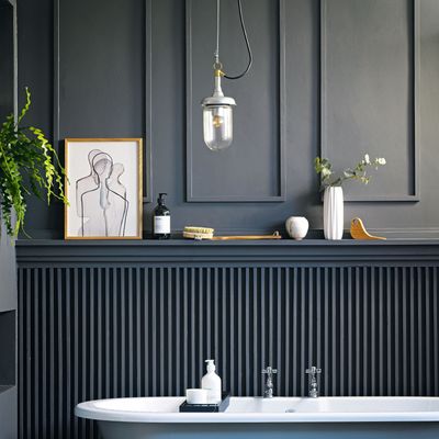 This wall panelling method is going viral on TikTok – how to get the look, according to DIY experts