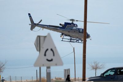 A rockslide near the Dead Sea in Israel injures at least 7, including small children