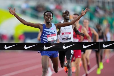 Winding road takes runner Abdihamid Nur from Somalia to the starting line at worlds for the US