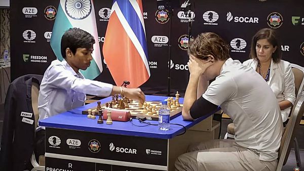 Donnarumma Gukesh, 16, Becomes Youngest Player to Beat World Champion  Magnus Carlsen