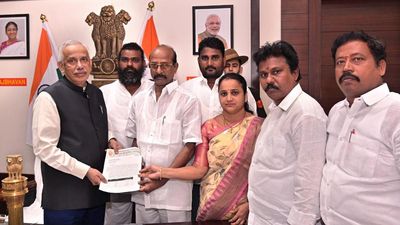 Sarpanches urge Governor to direct Andhra Pradesh government to release funds ‘appropriated for other purposes’