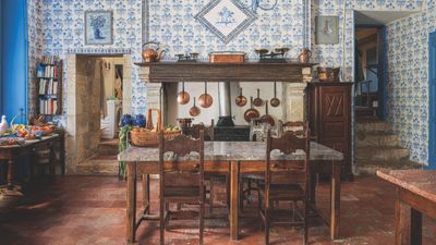 This chic historic French château provides inspiration for the owners' Parisian parfumerie brand