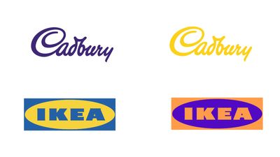 What happens when iconic brands change colour?