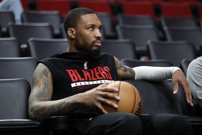 Damian Lillard wouldn’t speak about the Trail Blazers in an interview but he has a pretty good reason for it