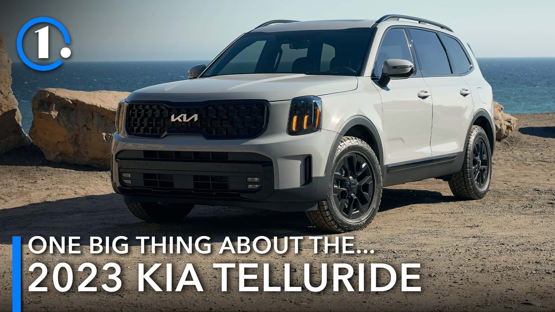 One Big Thing About The 2023 Kia Telluride Rugged…